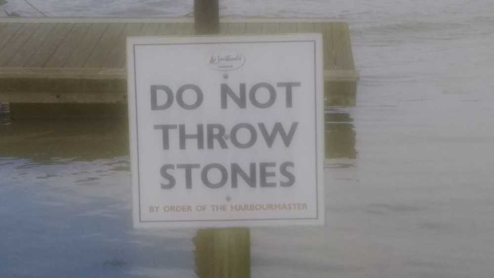Do Not Throw Stones